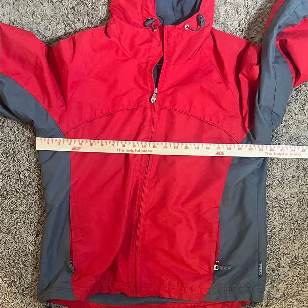 Pacific Trail Men’s Red & Gray Ski Jacket Size Medium